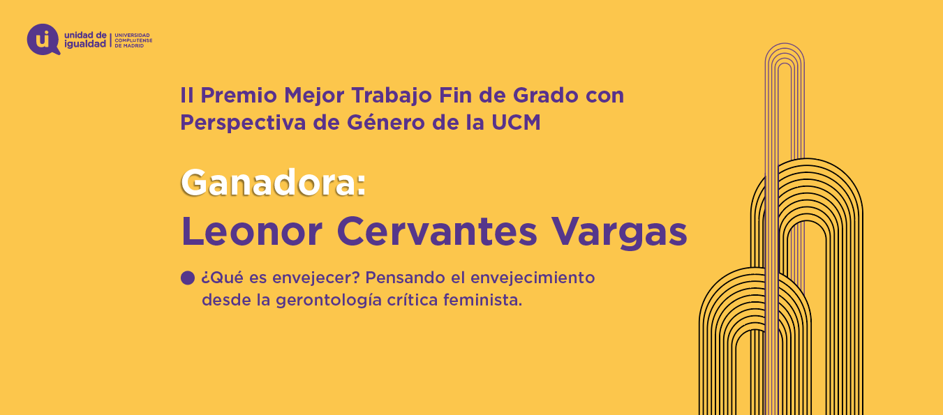 I Premio Mejor Trabajo Fin de Grado con Perspectiva de Género de la UCM